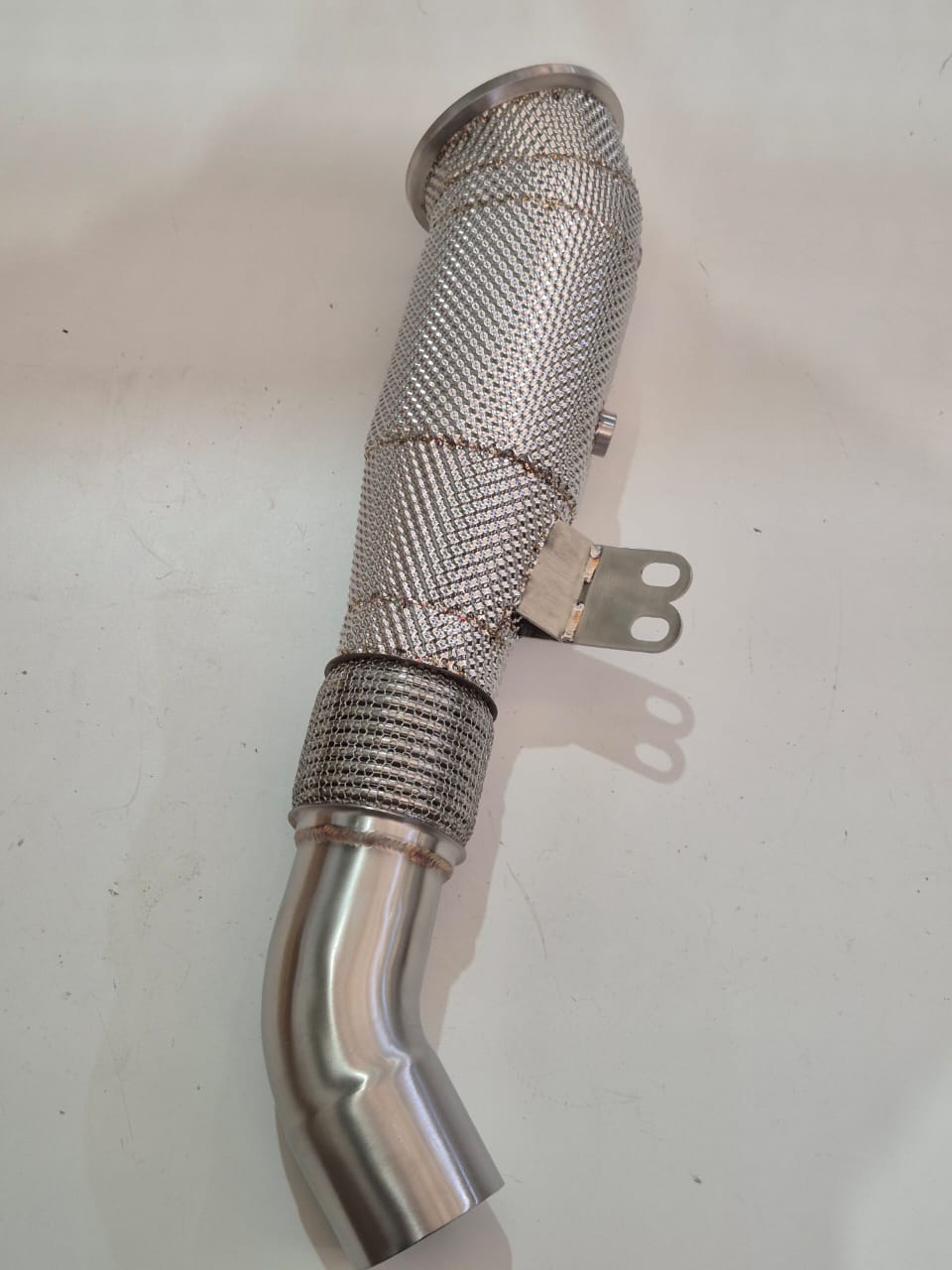 DOWNPIPEB58G1 Stainless steel downpipe BMW B58 Gen1 4.5" catless