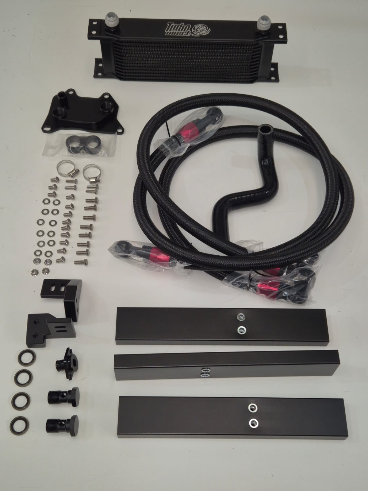 OILCOOLEA888.3 Oil cooler kit bolt on Golf7/7R EA888.3 13row AN10